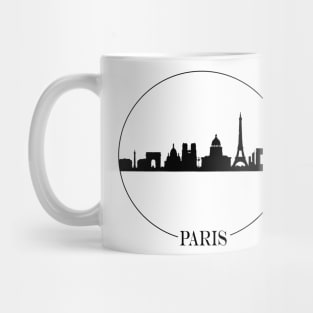 Paris skyline negative Mug